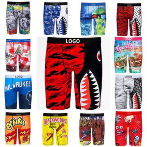 Designer 3XL Mens Boxer Shorts Brand Sports Underpants Tight Breathable Printed Underwear Boxers Briefs With Package