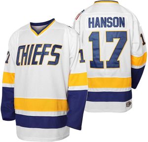 DIY Hoodies Sweatshirts Hansen Jersey Charleston Chiefs Movie Hockey T230518