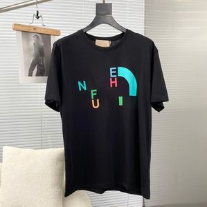 Sommer-Herren-Designer-T-Shirt Designer-Männer-T-Shirts mit Buchstaben-Muster-Druck-Kurzarm-Hemden Art und Weise lose beiläufige T-Shirt