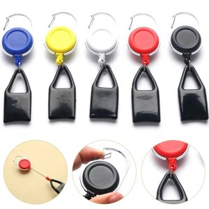 UPS Premium Colorful Rubber Lighter Sheath Case Plastic Lighter Leash Clip To Pants Retractable Reel Metal Keychain Lighter Holder