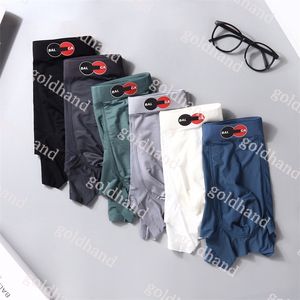 Fashion Mens Underpants Designer Boxers Summer Ice SilkIce Boxer Shorts Luxury Brand Male Sport Underpant 3pce/Box