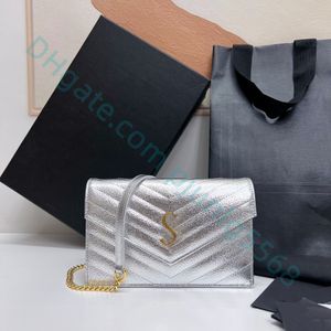 Damen-Schultertaschen aus Kaviarleder, modische Messenger-Taschen, Designer-Umschlagtaschen, Luxus-Handtaschen, Herren-Umhängetaschen für Postboten, Umhängetaschen, sogar goldene Ketten-Clutch-Taschen