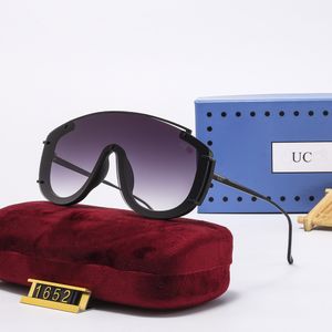 Personalisierte einteilige schwarze Sonnenbrille für Herren, übergroßes Rahmendisplay, kleine Sonnenbrille für Damen, winddichtes Fahren, UV-beständig 1652