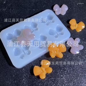 Выпекание формы DIY Crystal Glue Butterfly Silicone Set Set Accessories Accessories Material Material Polly 15-1041