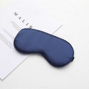 Eye Cover Imitated Silk Sleep Eye Mask Sleeping Padded Shade Patch Eyemask Blindfolds Portable Travel Eyepatch Travel Relax Rest