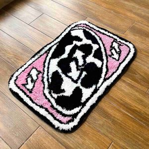Ковры Uno обратный коврик для девушек для девушек розовый коврик для булочки для дравин