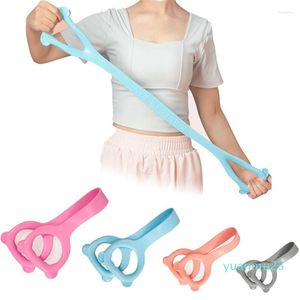 Resistance Bands 8 Shape Pilates Yoga Fitness Band Rubber Chest Expander Rope Workout Muscle Exercise Elastic Sport Gym Equipment