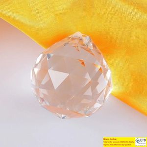 Party Decoration Clear K9 Crystal Balls Chandelier Ball Prism Transparent Faceted