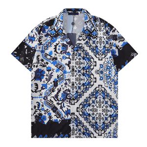 Camicia da bowling da uomo Camicia abbottonata Camicia estiva Camicia casual Camicia da campo Camicia da uomo Camicie da uomo Camicia con stampa floreale Hawaii 3xl