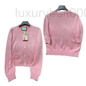 Women's Sweaters Designer woman Female women sweater clothing winter cardigan short cashmere crew neck red apple fashion high quality professional 82YR