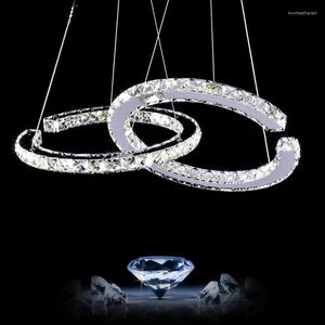 Pendant Lamps Black Light Crystal Els Circle Decorative Items For Home Led Design Lamp Moroccan Decor Chandeliers Ceiling