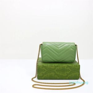 デザイナー - ファッションレディースショルダーバッグ高品質ラムシン純粋なレザークロスボディハンドバッグ財布チェーンバッグ