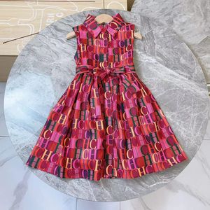 Abiti da ragazza Abiti da bambino di lusso leggero Abiti da ballo eleganti vintage da ragazza con stampa Design Abito da principessa Abbigliamento di moda 230519