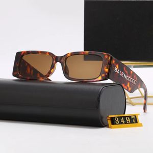 Óculos de sol de designer de luxo masculino, óculos de sol, óculos clássicos da marca luxuosa, óculos de sol, aparência oval com rosto pequeno