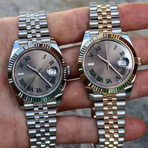 Mens AAA Watch Oyster Perpetual Datejust Designer Watches For Men 2813 Movement Wristwatches 36/41mm rostfritt stål vattentätt 31mm kvinnors armbandsur