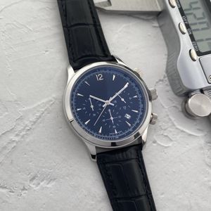 Mens Watches lyxiga armbandsur Klassisk lyxig stil Business Wrist Watch Quartz Movement Clock Full Function Chronograph Multi-Dial Leisure Wrist Watch