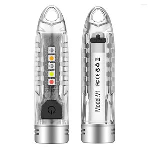 Taschenlampen Taschenlampen Mini XPG2 LED Hohe Helligkeit Schlüsselbund Lichter USB Aufladbare Für Outdoor Abenteuer Camping Banknote