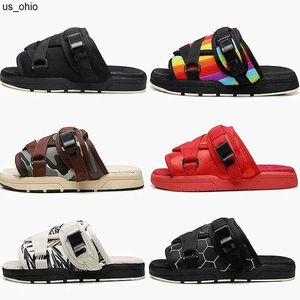 Beach Designer Visvim Platform Slippers Men Women Lovers Fashion Shoes Mule Slipper Hiphop Street Outdoor Sandals Flip Flops J230520