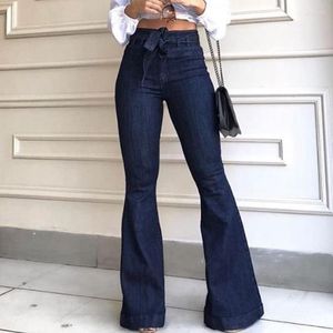 Kvinnors jeans flare för kvinnans stora röv hög midja kvinnor 2023 buwomens denim byxor jean femme vaqueros mujer svart