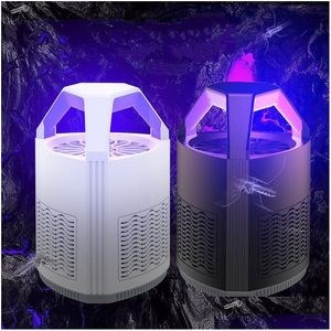 Pest Control Usb Mute Mosquito Killer Lamp Rechargeable Pocatalyst Zapper Repellent Lights Device Drop Delivery Home Garden Househol Dhmg9