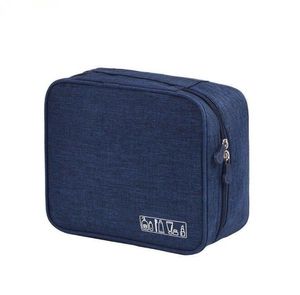 Borsa per il trucco da viaggio all'aperto Portatile da donna da toilette multifunzione Escursionismo Campeggio Borsa da viaggio Lady Cosmetic Pouch organizer