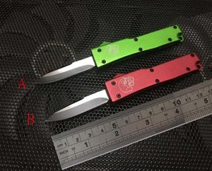 Automatiska knivar hanterar Mini Auto Key Quality 5 Buckle Without Mic Knife High Colors Pocket Logo Aluminium Bykc8347665