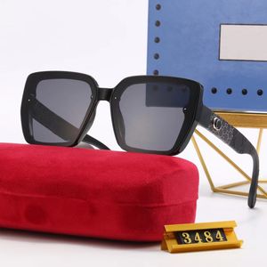 2023 Sunglasses Men and Women Classic Big Frame Sun Glasses For Female Trendy Outdoor Eyeglasses Shades UV400 Side small print