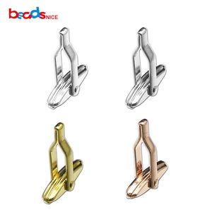 BEADSNICE ID28457 PERTURA DE PERTURAÇÃO SOLID SOLID 925 STERLING SLATER BUFFLINKS DE CAIXAS DE AVIM