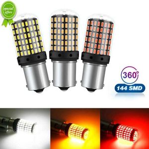 New New 2 pcs 1156 BA15S P21W BAU15S PY21W 7440 W21W P21/5W 1157 BAY15D 7443 3157 LED Bulbs 144smd CanBus Lamp Reverse Turn Signal Light