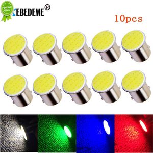 New New 10pcs Car LED Light Signal Bulb 1156 Ba15S COB 12SMD P21W Super Bright 12V 24V Turn Reverse Parking Motorcycle Brake Lamp