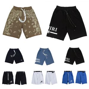 2023 Summer New Designer high quality Men's and Women's Pure Cotton Am Shorts High Street Printing Fashion Wear with Shorts A014