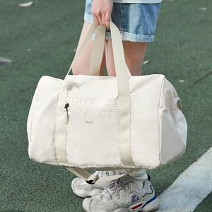 Duffel Bags Oxford Składana torba podróżna sportowa TOTE GYM ROMPER TEDZINEK OVERNING 37L WODY ODPOWIEDZIENIE DUŻA POTAWKOWANA