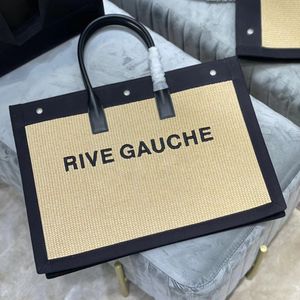 Moda gauche splot designerskie torby luksusowe torebka męska płótno płócienne sprzęgło na ramię w torbie damskie TOTE TRADE TOS