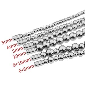 Yetişkin Oyuncaklar Elektro Paslanmaz Çelik Üretral Ses Dilatörler Penis Tapası Stimülasyon Stimülasyon Kateter Boncukları Erkekler İçin Erkek Mastürbatör Seks 230519