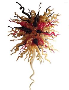 Chandeliers Household Items Dale Chihuly Hand Blown Glass Chandelier For Living Room