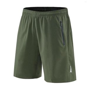 Men's Shorts 2023 Men'S Stretch Quick Dry Beach With Pockets And Mesh Lining Straight Man Pants Casual Running Sport