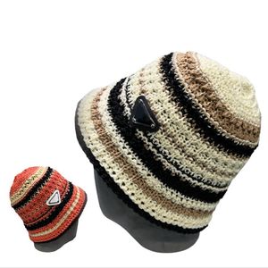 Aaaaa Summer Beach Grass Blaid Blaid Hat Woman Designer Hats Hats Brand Sunhat para czapka mężczyzn na plaży skąpe brzegi czapki z 12 kolorami