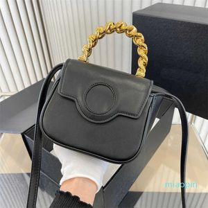 2023- Tasarımcı Çanta Moda Kadın Omuz Çantası Deri Çanta Mini Flep Ladies Crossbody Çanta Çantaları Cüzdanlar 7 Renk