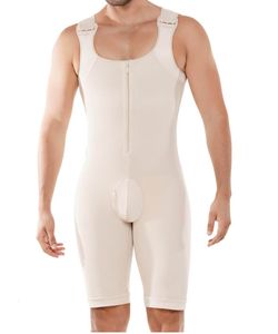 Herrkroppsskalar män kropp shaper midje tränare bantning lår kontroll trosor manlig modellering formkläder komprimering bodysuit starka underkläder 230519