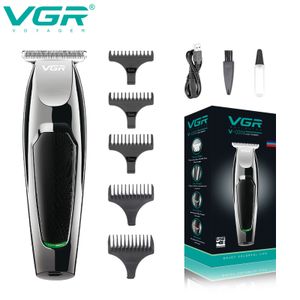 Триммер для волос Vgr Trimme Professional Haircut Машина беспроводная машина для волос. Электрическая парикмахерская для мужчин v030 230519