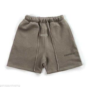 Massens ess esshessex shorts roupas de vestuário esportes de algodão esportes de moda curta designer curto estilo de rua de cinco peças Shortss1