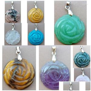 Pendant Necklaces Beautif Jewelry Zealand Abalone Shell Round Women Men Bead Pwb971 Drop Delivery Pendants Dhwd0