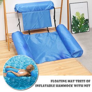 Inflatable Floats Tubes Inflatable Mattresses Water Swimming Pool Accessories Hammock Lounge Chairs Pool Float Water Sports Toys Float Mat Pool Toys 230518