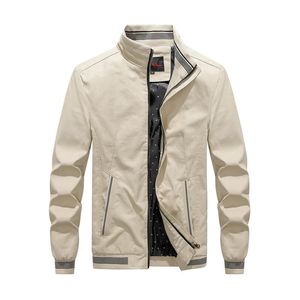 Men's Jackets 1806 Casual Men Jacket All-Match Slim Fit Washing Daily High Quality Gentlemen Stand Collar Youth Comfortable Contracted Coat