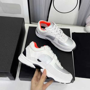 Luxus-Designer-Laufschuhe Channel Sneakers Damen Schnürsport Channel Shoe Casual Trainers Classic Chanels Sneaker Woman Ccity asdf