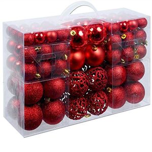 Party Decoration 100Pcs 3/4/6CM Christmas Ball Creative Assorted Color Xmas Decorations Balls Home Wedding Holiday Hanging Tree Pendants