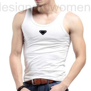 Camiseta masculina Designer de camiseta masculina Designer de moda Pratt Men thirt Tanque de camiseta masculina Tampa de algodão redonda de algodão sem mangas com tanques de tanques de tanques masculinos de tanques soltos masculinos