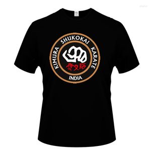 T-shirt da uomo 2023 Estate KIMURA SHUKOKAI INTERNATIONAL INDIA Taglie forti O-Collo T-shirt Moda Streetwear Hip-Hop Top manica corta T-shirt