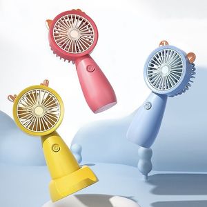 Other Home Garden USB Handheld Small Electric Fan Summer Student Desktop Portable Handheld Mini Small Electric Fan 230518