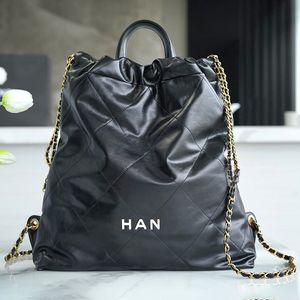 Outdoor-Rucksäcke Rucksack CC Schultaschen Büchertasche Handtasche Damen Herren 22 gesteppter Rucksack Büchertasche Einfache Designer-Luxusmode-Clutch aus echtem Leder Umhängetaschen